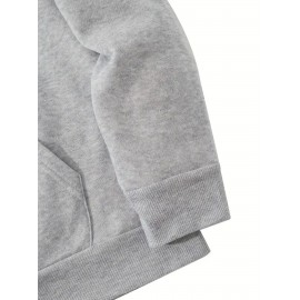 Men's Black Christmas Hooded Sweatshirt with Clark 