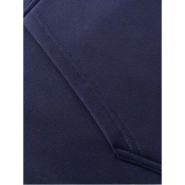 [Men's Zip-Up Hoodie Jacket] Men's Zip-Up Hoodie Jacket with Full-Zip Closure - Dark Grey/Black Athletic Outerwear, Arm Pockets - Lightweight Gym, Casual & Everyday Coat for Workouts, Outings - Spring/Fall Layering Essential, Workout Clothing, Sporty Design, Comfortable Fit, Zipfront Sweatshirt, Fitness Enthusiasts