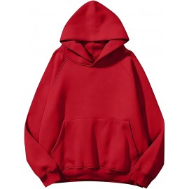 Men's Red Hoodie with Back Print Palm Tree & Cloud Sky Design, Diagonal Red Stripe Sunset Text - Warm Long Sleeve Pullover, Casual Sweatshirt for Fall/Winter, Regular Fit for islandleisurecom to style