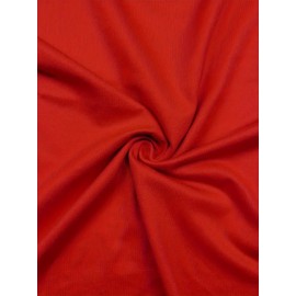 Men's Casual Graphic T-Shirt - Vibrant Red 