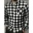 Trendy Checkered Vintage Plaid Colorblocking Men'S Casual Shirt with Chest Pocket, Grid Pattern Top for Spring and Autumn Wear, Comfortable Stylish Design