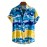 Summer Casual Shirts, Men's Summer Casual Short-sleeved Shirts, Polyester Material, Quick-drying, Abstract Pattern Printing, Suitable for Going Out, Traveling, Vacation, Beach, Polyester Material, Quick-drying, Gift for Boyfriend, Gift for Husband, Shirts for Men Casual, Beach Attire, Vacation Wear, Casual Style, Stylish Design, Quickdry Fabric, Lightweight Material, Printed Tee, Men's Short Sleeve, Adult Clothing, Husband Present