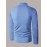 Men'S Long Sleeve Henley Shirt - Classic Pointed Collar Solid Navy Blue, Business Casual & Weekend Outfits, Non-Stretch Fabric, Button-Front Placket, Formal & Casual Attire for Office, Semi-Formal Events - Ideal for Professionals & Everyday Use - Du