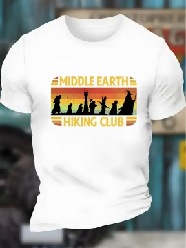 Men'S Youth Casual Print Crew Neck T-Shirt | Slight Stretch Fabric, Regular Fit, Ideal for Summer